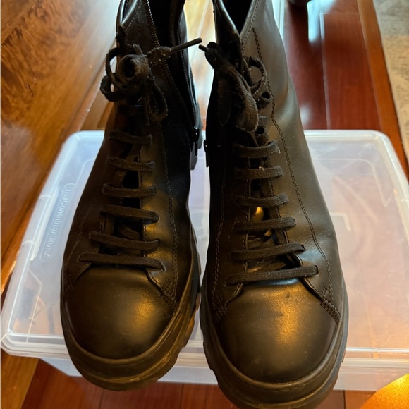 Men’s Black Leather camper Brutus Boots size 43 - Picture 2 of 6